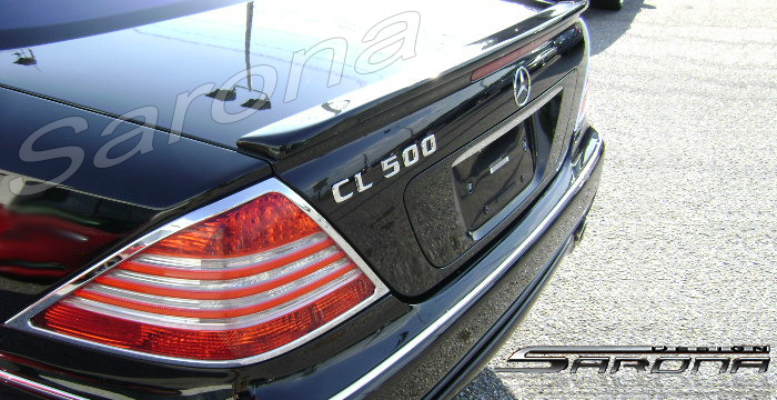 Custom Mercedes CL Trunk Wing  Coupe (2000 - 2006) - $219.00 (Manufacturer Sarona, Part #MB-015-TW)